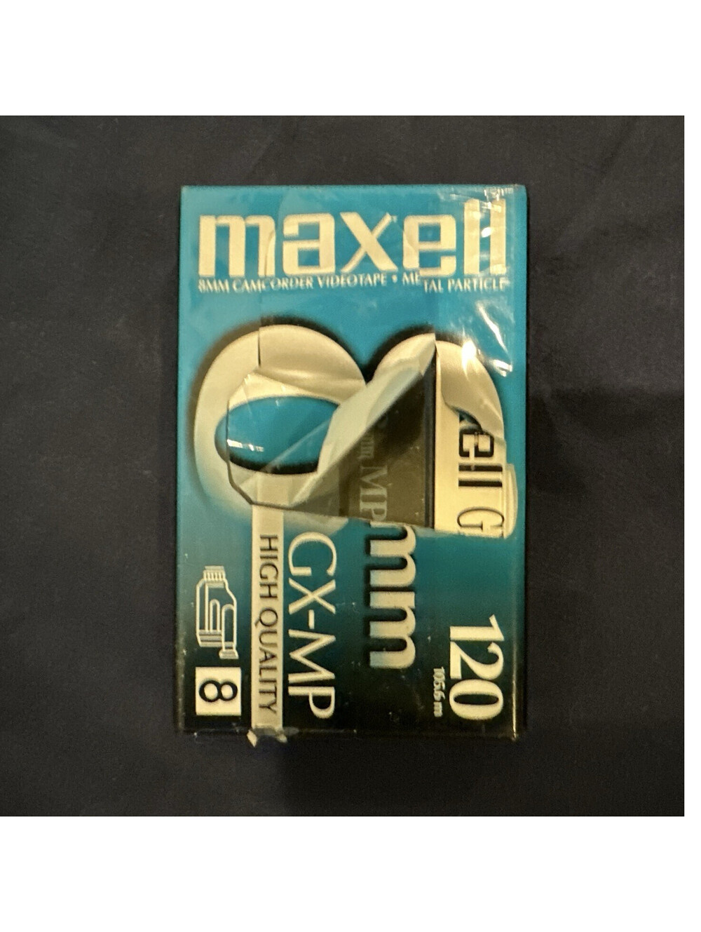 Maxell GX-MP E-120 VHS Blank Video Tape High Quality 120 min Sleeve